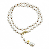 Princess Necklace w/ Vermeil Clasp | 36"