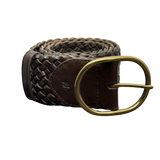 DD - Braided Belt, 5cm | Brown