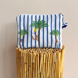 NM - Ortiga Pouch | Blue Palm