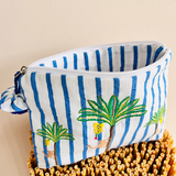 NM - Ortiga Pouch | Blue Palm