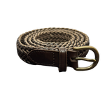 DD - Braided Belt | Dark Brown