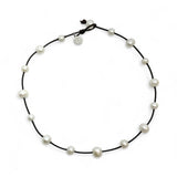 Dainty Pearl Choker | 16"