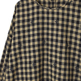 MS - Gingham Check Tunic | Camel/Black