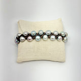 Tahitian Pearls Macramé Style Bracelet | 7.5 - 8.5"