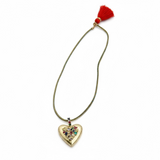 Heart Pendant Necklace | 21"