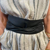 BN - Leather Wrap Belt | Latte
