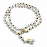 Princess Necklace w/ Vermeil Clasp | 36"