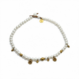 Freshwater Pearl & Gold Vermeil Choker | 16"