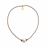 Single Pearl Choker