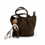 MYB - Cowboy Keyring | Brown and White