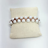 Akoya Pearls Macramé Style Bracelet | 7.5-8.5"