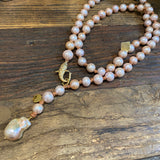 Princess Necklace w/ Vermeil Clasp | 36"