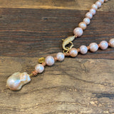 Princess Necklace w/ Vermeil Clasp | 36"
