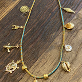 Fish Pendant Charm Necklace | 24"