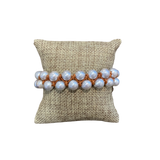 Akoya Pearls Macramé Style Bracelet | 7.5-8.5"