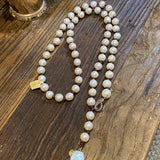 Diamond Clasp Princess Necklace | 36"