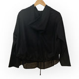 TT - Wool Jacket w/ Hood | Black