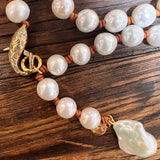 Princess Necklace w/ Vermeil Clasp | 36"