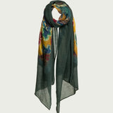MITS - Cashmere and Silk Scarf | Dragon Protector & Conifer