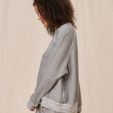 TG - Slouch Sweatshirt | Varsity Grey
