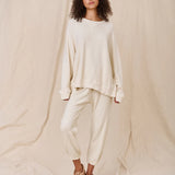 TG - Slouch Sweatshirt | Washed White