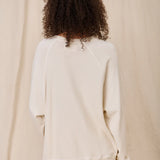 TG - Slouch Sweatshirt | Washed White