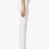 JJ - The Callie High Rise Cropped Bootcut | White