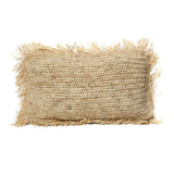 BB - Fringe Raffia Cushion Cover | Rectangle