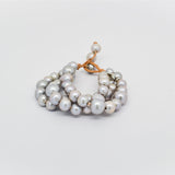 Triple Strand Freshwater Pearl Bracelet