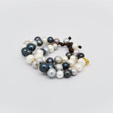 Triple Strand Freshwater Pearl Bracelet