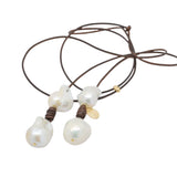 Adjustable Bolo Freshwater Pearl Necklace