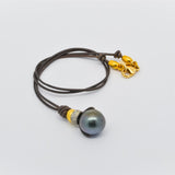 Tahitian Pearl Mid-Length Layering Necklace
