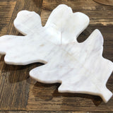SM - Oak Leaf Marble Plate