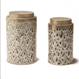TC - Katla Brown Speckled Canisters