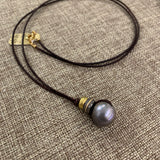 Tahitian Pearl Mid-Length Layering Necklace