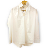 PbL - White Ruffle Collar Shirt