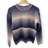 HT - Malicia Knit Pullover | Blue & Grey