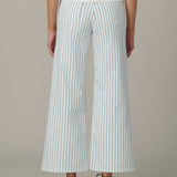 JJ - The Mia Ankle | Blue Multi Stripe
