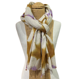 DN - Beliss Wool Scarf | Lilac Gold