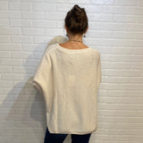 KT - Sanson Sweater | Blanc