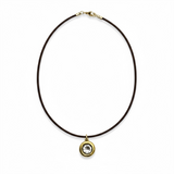 Gold and Bezel Set Crystal Choker | 15"