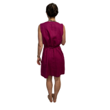 EF - Round Neck Dress | Sangria