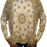 KT - Mela Western Sweater | Ambre