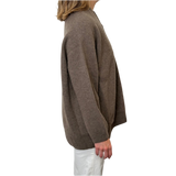 PDC - Fine Wool Cardigan | Brown