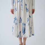 PDC - Japonism Flower Print Skirt | Ivory