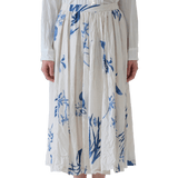 PDC - Japonism Flower Print Skirt | Ivory