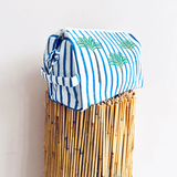 NM - Wash Bag | Blue Palm