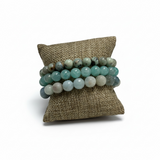 Semi-Precious Stone Bracelet Stack | Blue