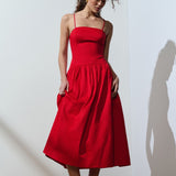 JJ - The Mara Maxi Dress | Red
