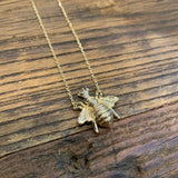 Necklace | Yellow Gold Bumble Bee